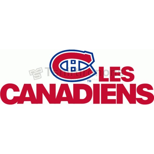 Montreal Canadiens T-shirts Iron On Transfers N201 - Click Image to Close